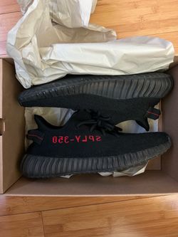 Adidas Yeezy Boost 350v2 black red