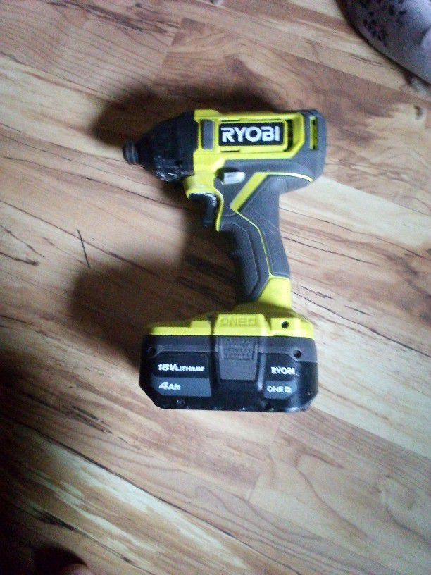 Ryobi Drill/ Battery/Charger 