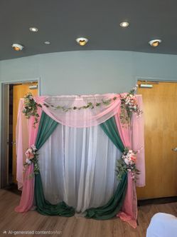 6x7  Curtain Backdrop