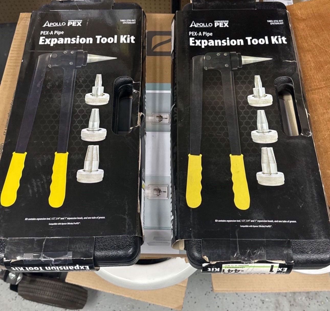 Apollo PEX Expansion Tool Kit with 1/2 in., 3/4 in. and 1 in. Expander Heads