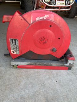 Abrasive cut off saw
