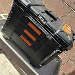 Ridgid Tool Box 3 Drawers 2nd Generation Empty 