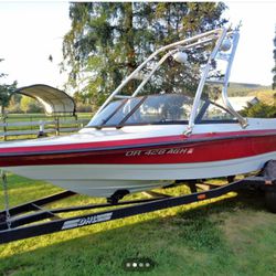 1996 Mb sports boss 200ls Competition, wakeboarding boat