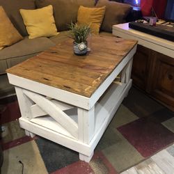Farmhouse Style Coffee Table 