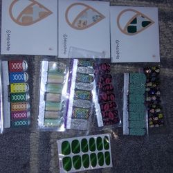 10 Sets Of Nail Wraps