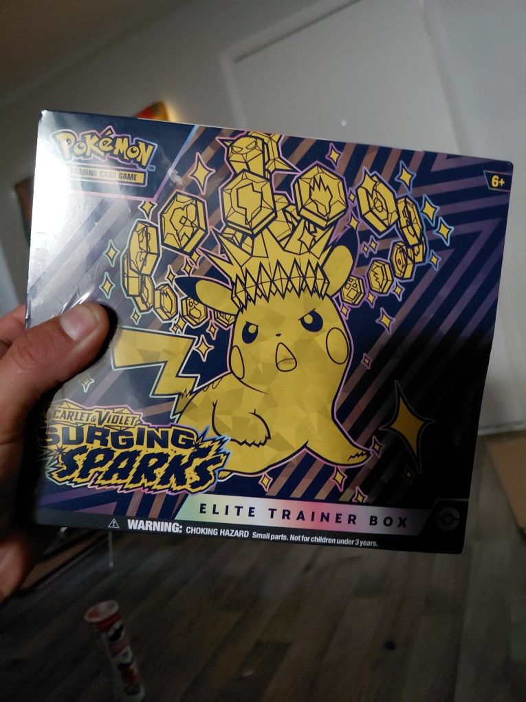 Surging Sparks Elite Trainer Box.Never Opened