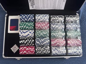 Brand New Poker Chips Set Amazing Deal!