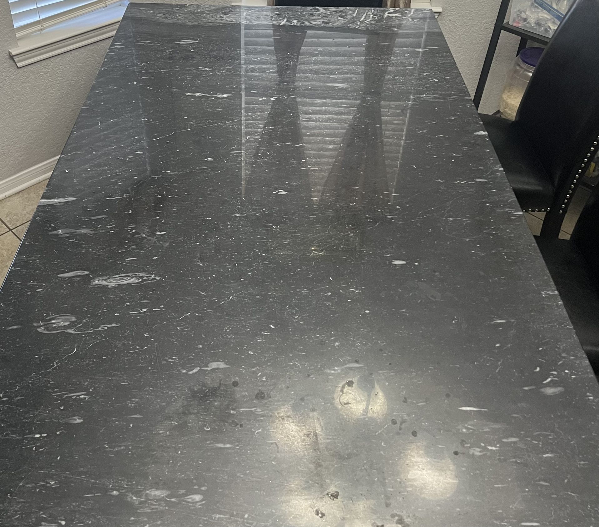 Real Stone Dining Set With 6 Chairs for Sale in Killeen, TX OfferUp