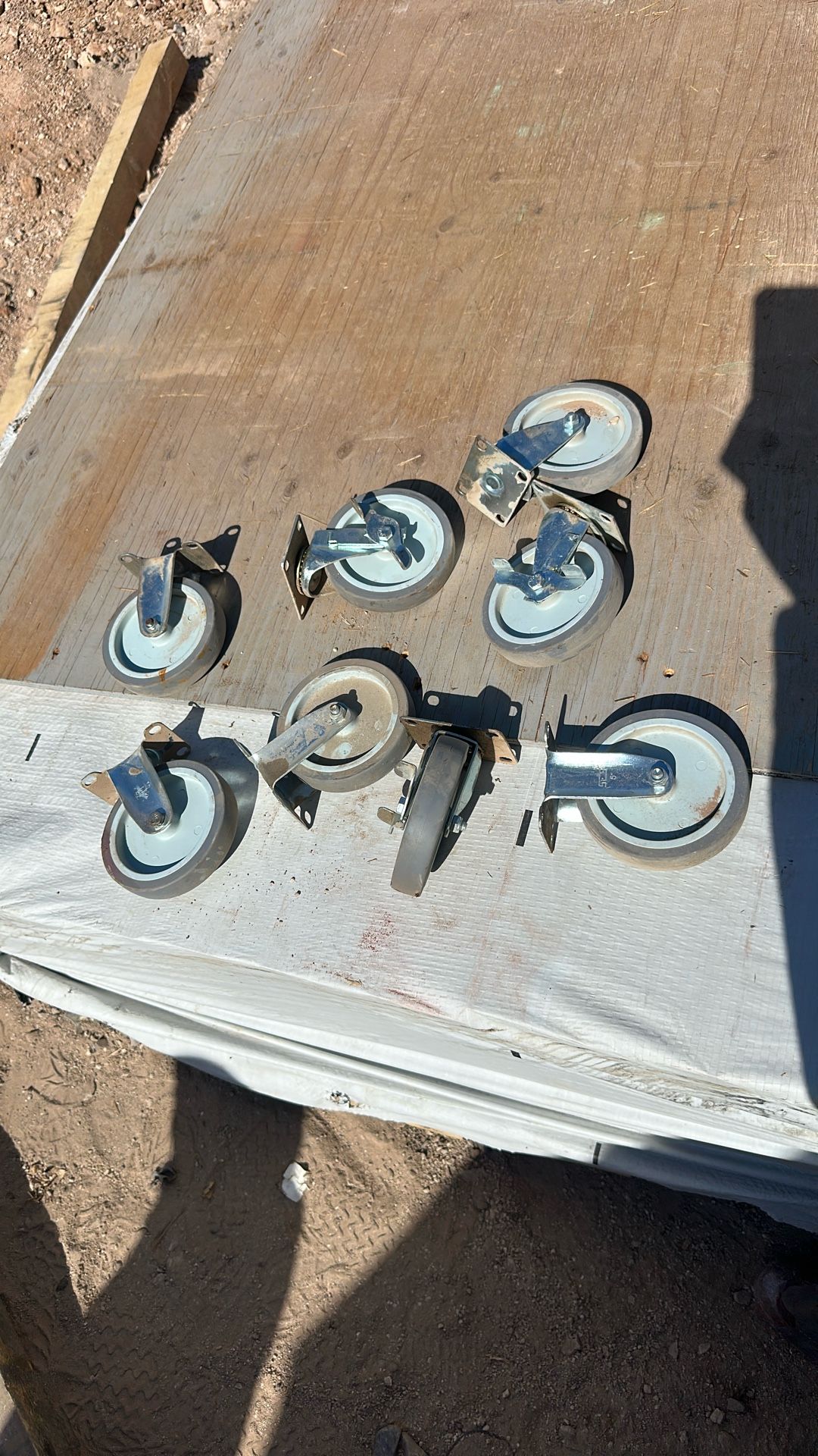 5” Cart Wheels