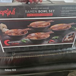 Ramen Bowl Set With Chopsticks 
