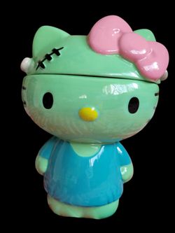 Hello Kitty Frankenstein Cookie Jar