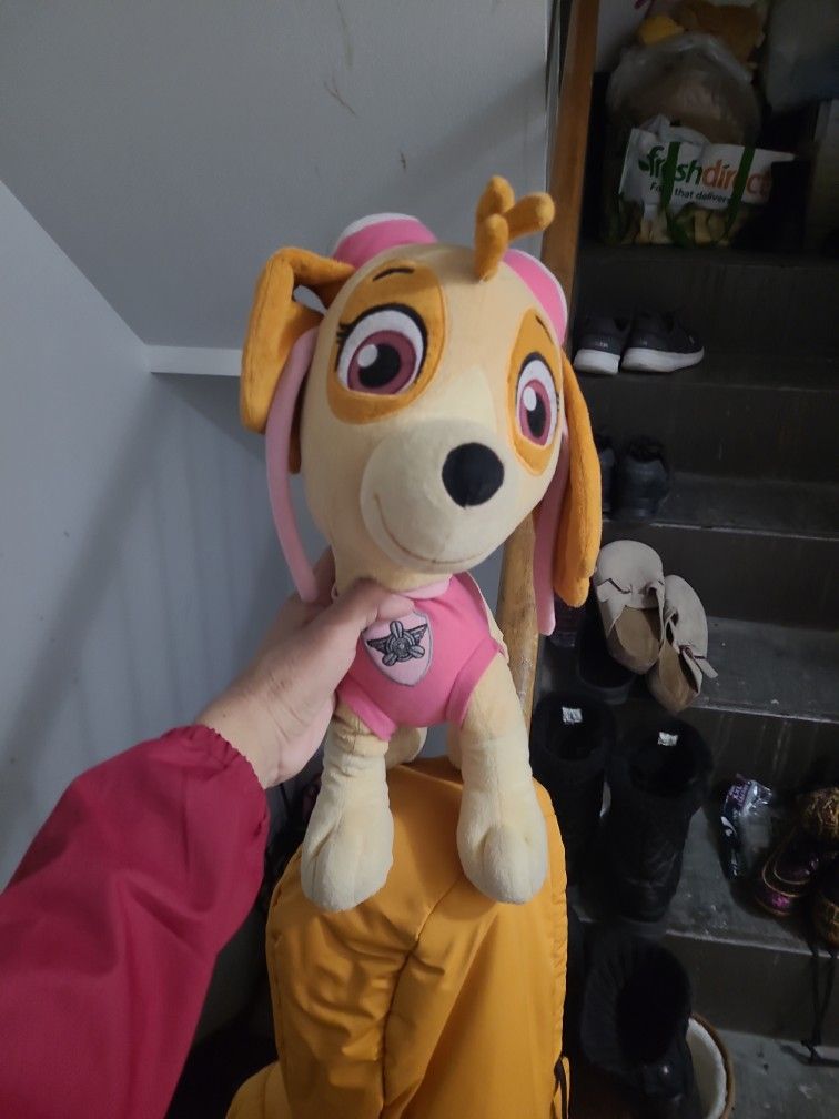 Paw Patrol Skye 12" Jumbo Plush Stuffed Animal 2021 Nickelodeon