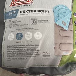 Coleman Sleeping Bag 30*F / Adult Size
