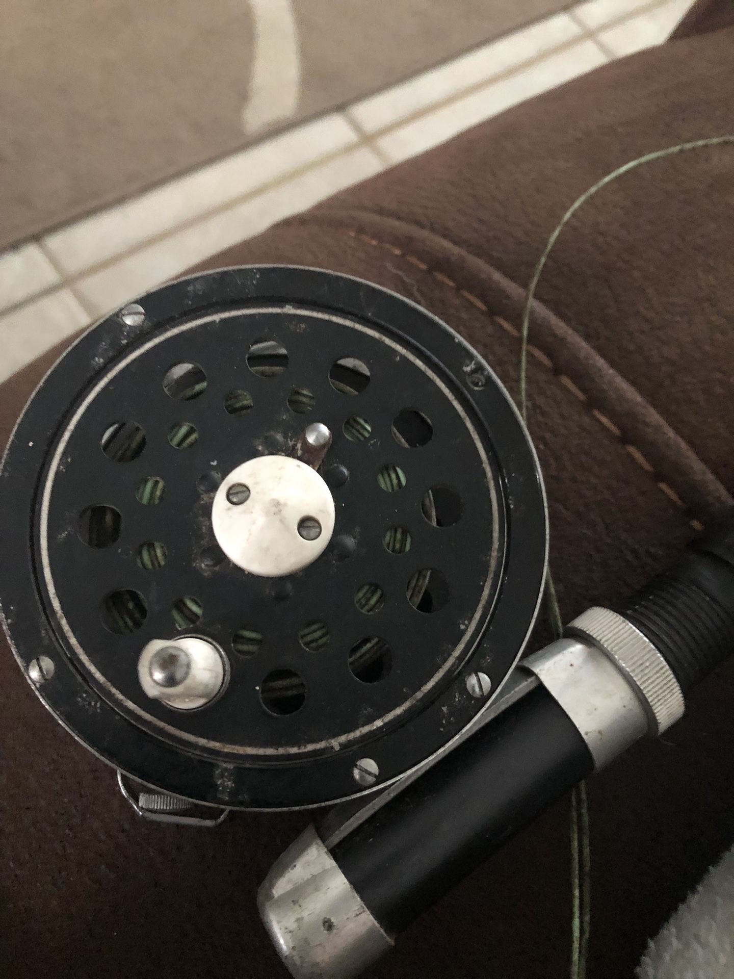 Sears Light action rod 7’6” with an older Sears Reel Combo