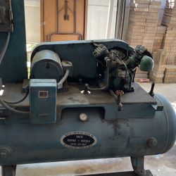 Industrial Air Compressor 80 Gallon Ingersoll-Rand