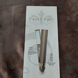 Tyme Iron Pro With Box And Instructions Like Brand New