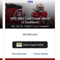 NFC Wildcard Game  49ers Vs Seahawks