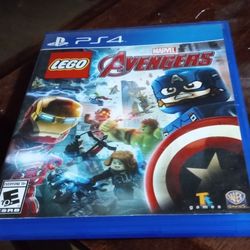 LEGO Marvel Avengers PS4 Replacement Video Game Case With Booklet 