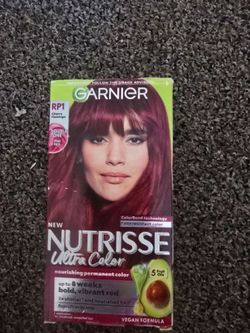 Garnier nutrisse hair color, cherry flamingo