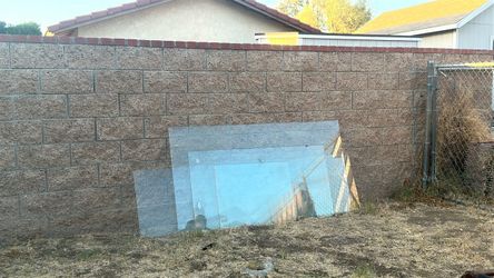 Glass table tops