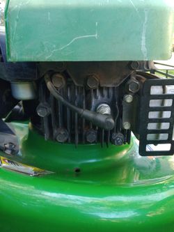 John deere js40 discount engine