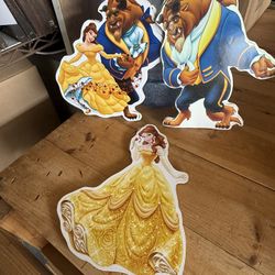 Beauty and The Beast 11" Cut Outs