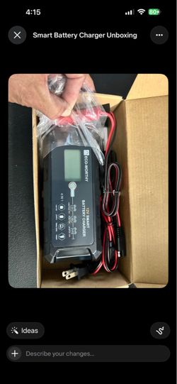 ECO-WORTHY 12V Smart Battery Charger 4-in-1