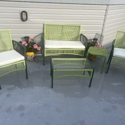 Patio And Dinning Set With Umbrella 