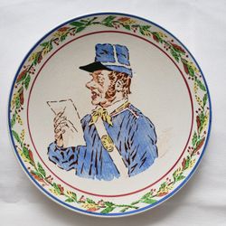 Sarreguemines Collectible Plate