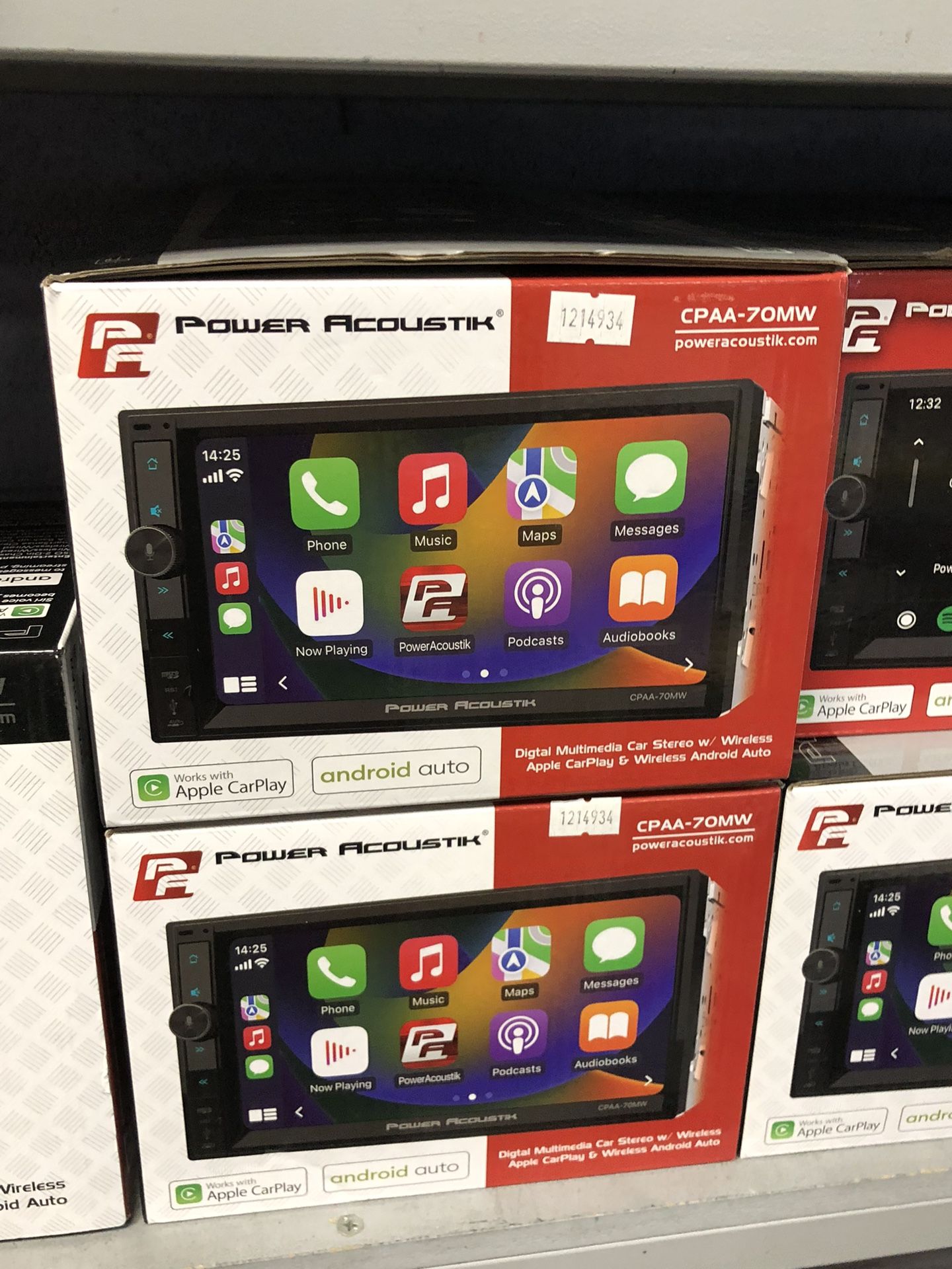 Power Acoustik Apple CarPlay And Android Auto Wireless Stereo Come And Get Hooked Up