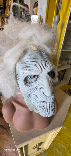 Mask White Walker from Game of Thrones Horror Latex Mask by Trick or Treat