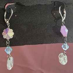Genuine Crystal Earrings 