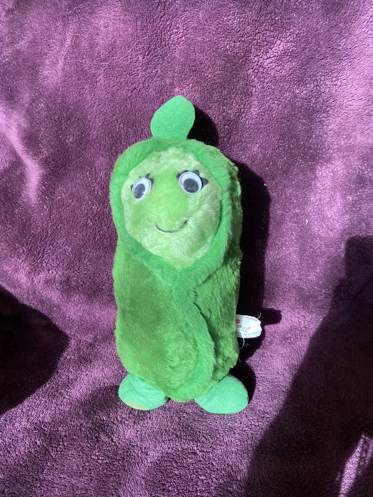 Vintage Del Monte Country Yumkin Sweetie Pea Plush Stuffed Toy