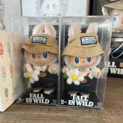 Labubu Fall in Wild Vinyl Plush Doll Pendant – **Brand New, Sealed in Box**