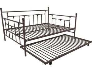 METAL  QUEEN BED
