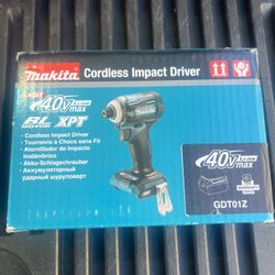  Makita 40V max XGT Brushless Cordless High Torque 4-Speed Impact Driver (Tool Only
