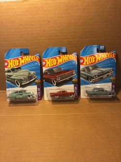 HOT WHEELS CHEVY LOWRIDER TRIO (Milwaukie,OR)
