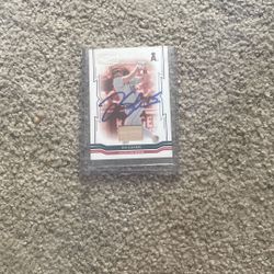 Tim Salmon Signed Card /250