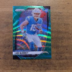 2024 PRIZM LADD McCONKEY GREEN ROOKIE 