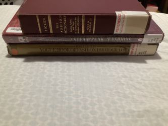 Fashion Books Lot of 3 Hardcover