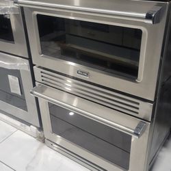 Viking 30  Professional TURBO CHEF WALL OVEN  AND MICROWAVE / SPEED OVEN COMBINATION
