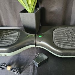 Self-Balancing Scooter Hoverboard w/ LED Lights, 6.2 Mph, Dual Motor & Charger