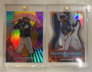 Topps - Junior Caminero Tampa Bay Rays Summer Superstars GOLD /50 + Die Cut JR