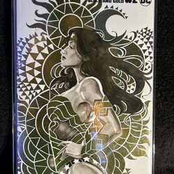 I Wonder, Woman, Black, And Gold #2 