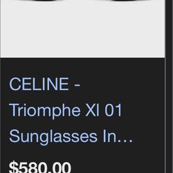 Celine sunglasses
