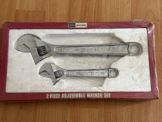 Craftsman Adjustable Wrench Set 44619