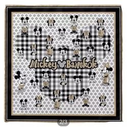 Disney Mickey Bangkok Go Local Collection Scarf Scarves Shawl Imported