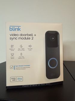 🔔 Blink Video Doorbell + Sync Module 2