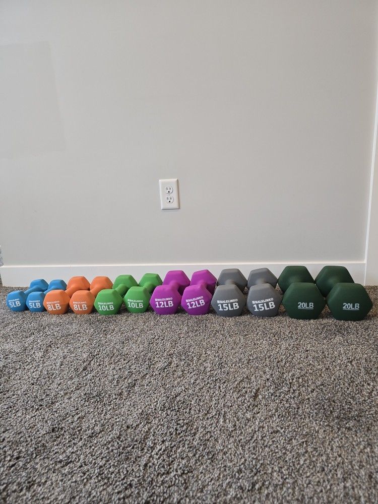 A Brand New Dumbbell Set with Or Without Rack