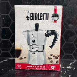 Bialetti Moka express 4 cups 190ml 6.4oz